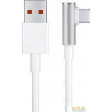 Xiaomi 6A L-Shaped USB Type-C Data Cable BHR6324CN (1.5 м, белый)