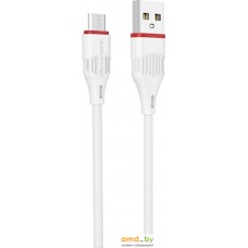 Кабель Borofone BX17 microUSB 1 м (белый)