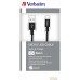 Кабель Verbatim USB-A – micro-USB 30 см (черный) 48866. Фото №6