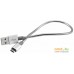 Кабель Verbatim USB-A – micro-USB 30 см (серебристый) 48865. Фото №3