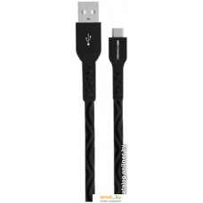 Кабель Atomic Flexstick USB-microUSB 1.5 м (черный)