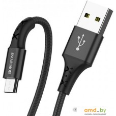 Кабель Borofone BX20 microUSB 1 м (черный)