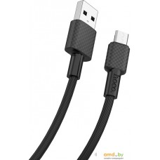 Кабель Hoco X29 microUSB (черный)