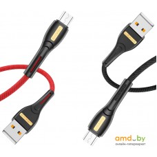 Кабель Usams U40 MicroUSB US-SJ389 (красный)