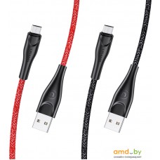 Кабель Usams U41 MicroUSB US-SJ393 (черный)