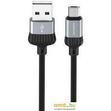 Кабель Borofone BX28 microUSB 1 м (серый)