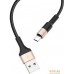 Кабель Hoco X26 USB Type-C (черный/золотистый). Фото №1