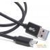 Кабель Atom USB Type-C 3.1 - USB Type-A 3.0 (1 м, черный). Фото №3