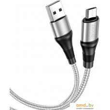 Кабель Hoco X50 Micro USB (серый)