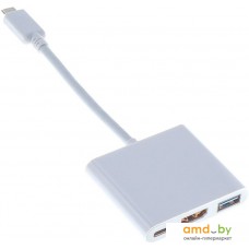 Адаптер Buro USB Type-C m-HDMI f