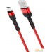 Кабель Borofone BX34 Advantage USB - Micro-USB (красный). Фото №1