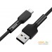 Кабель Baseus CATGJ-01 USB Type-A USB Type-C (1 м, черный). Фото №2