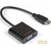 Адаптер ExeGate HDMI - VGA EX-HDMIM-VGAF-0.15 (0.15 м, черный). Фото №1