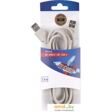 Кабель Rexant 06-3152 USB Type-A - USB Type-A (1.8 м, белый)