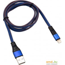 Кабель Rexant 18-7053 USB Type-A - Lightning (1 м, синий)