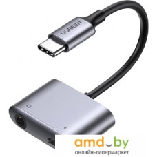 Адаптер Ugreen CM231 60164 USB Type-C - USB Type-C, 3.5 мм