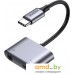 Адаптер Ugreen CM231 60164 USB Type-C - USB Type-C, 3.5 мм. Фото №1