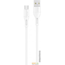 Кабель Usams U68 USB Type-A - microUSB SJ502USB02 (1 м, белый)