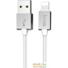 Кабель Hoco U49 Superior speed USB Type-A - Lightning (1.2 м, белый)