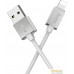 Кабель Hoco U49 Superior speed USB Type-A - Lightning (1.2 м, белый). Фото №3