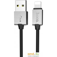 Кабель Hoco U49 Superior speed USB Type-A - Lightning (1.2 м, черный)