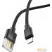 Кабель Hoco U55 Outstanding USB Type-A - Lightning (1.2 м, черный). Фото №2