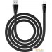 Кабель Hoco U57 Twisting USB Type-A - Lightning (1.2 м, черный). Фото №3