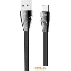 Кабель Hoco U57 Twisting USB Type-A - Type-C (1.2 м, черный)