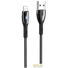 Кабель Hoco U89 Safeness USB - Lightning (1.2 м, черный)