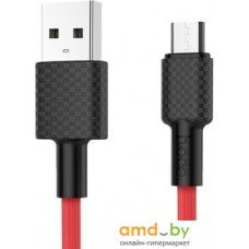 Кабель Hoco X29 microUSB (красный)