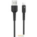 Кабель Hoco X30 Star USB to Lightning 1.2 м (черный). Фото №1