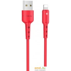 Кабель Hoco X30 Star USB to Lightning 1.2 м (красный)