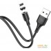 Кабель Hoco X52 Sereno USB to Lightning 1 м (черный). Фото №1