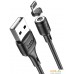 Кабель Hoco X52 Sereno USB to Lightning 1 м (черный). Фото №4