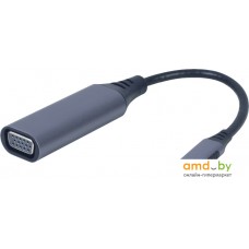 Кабель Cablexpert A-USB3C-VGA-01 USB Type-C - VGA (0.15 м, фиолетовый)