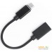 Адаптер Atom USB Type-C 3.1 - USB А 3.0 OTG 0.15м (черный). Фото №2