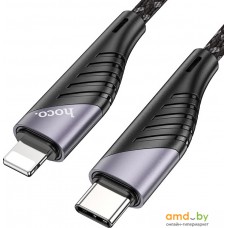 Кабель Hoco U95 Freeway PD USB Type-C - Lightning (1.2 м, черный)