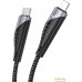 Кабель Hoco U95 Freeway PD USB Type-C - Lightning (1.2 м, черный). Фото №2