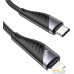 Кабель Hoco U95 Freeway PD USB Type-C - Lightning (1.2 м, черный). Фото №3