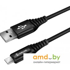 Кабель Airline ACH-M-23 USB Type-A - microUSB (1 м, черный)