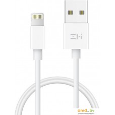 Кабель ZMI ZSH03 USB Type-A - Lighting (1 м, белый)