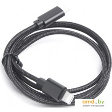 Кабель Atom USB Type-C 3.1 - Lightning (1 м, черный)