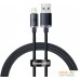 Кабель Baseus CAJY000101 USB Type-A - Lightning (2 м, черный). Фото №1