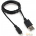 Кабель Cablexpert USB Type-A - Lightning CC-USB-AP2MBP (1 м, черный). Фото №1