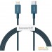 Кабель Baseus CATLYS-C03 USB Type-C - Lightning (2 м, синий). Фото №1