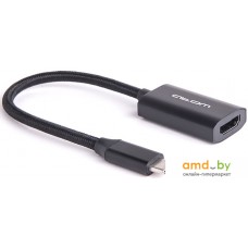 Адаптер Atom USB Type-C 3.1 - HDMI (0.15 м, черный)