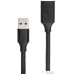 Удлинитель Telecom USB Type-A TUS708-1m (1 м, черный). Фото №9