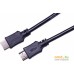 Wize HDMI - HDMI C-HM-HM-1.8M (1.8 м, черный). Фото №1