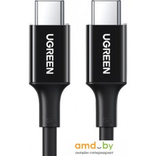 Кабель Ugreen US300 80371 USB Type-C - USB Type-C (1 м, черный)