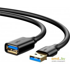 Удлинитель Ugreen US129 30125 USB Type-A - USB Type-A (0.5 м, черный)